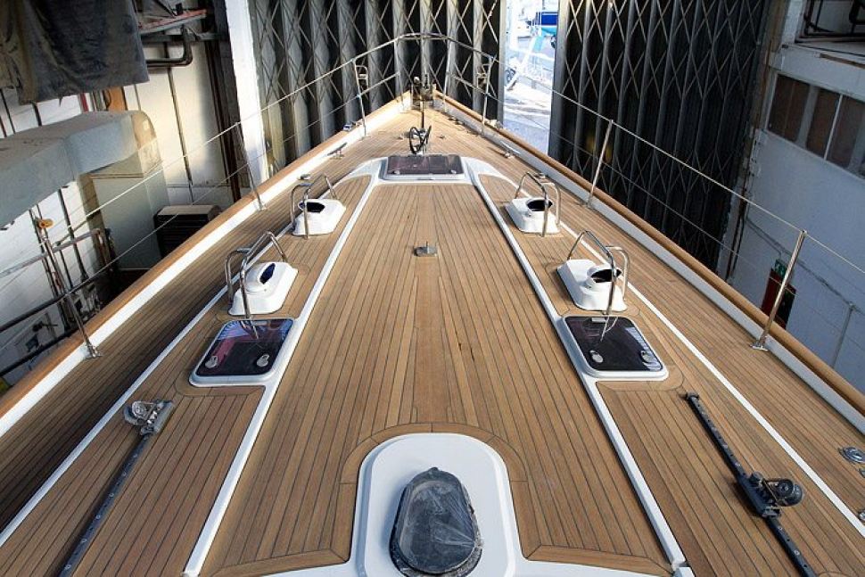 Deck Protection For Oyster 56 Shaya Moya
