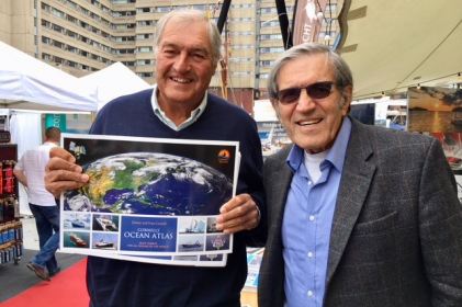 Jimmy Cornell launches new Ocean Atlas at London on water Boat Show