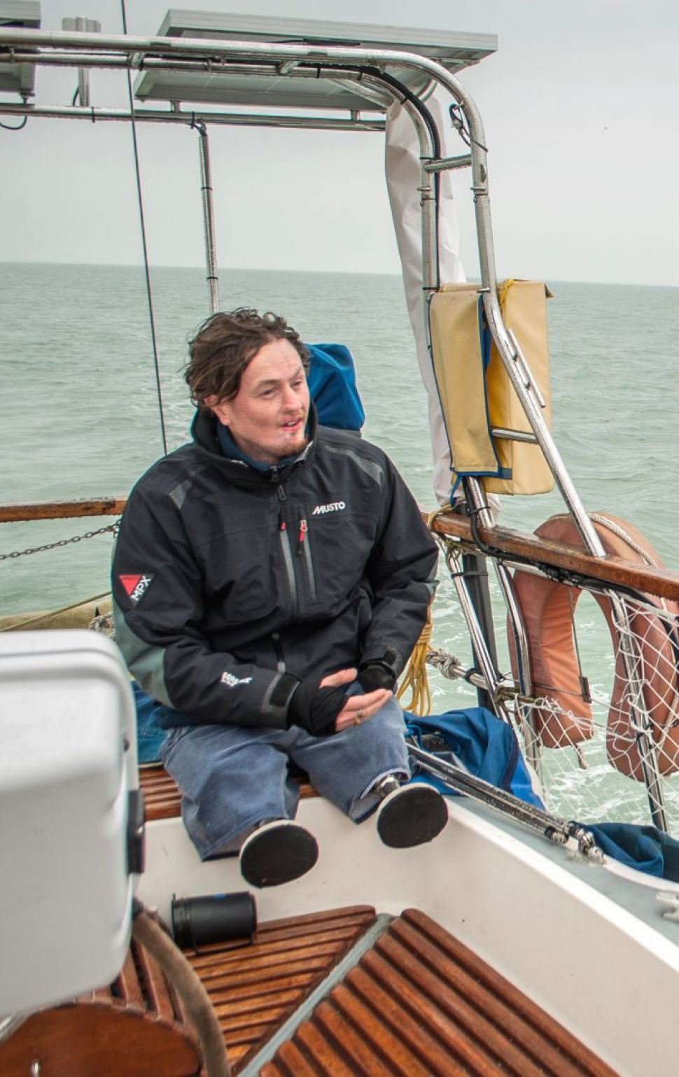 Triple amputee sailor sets sail from Fox’s on round the world voyage