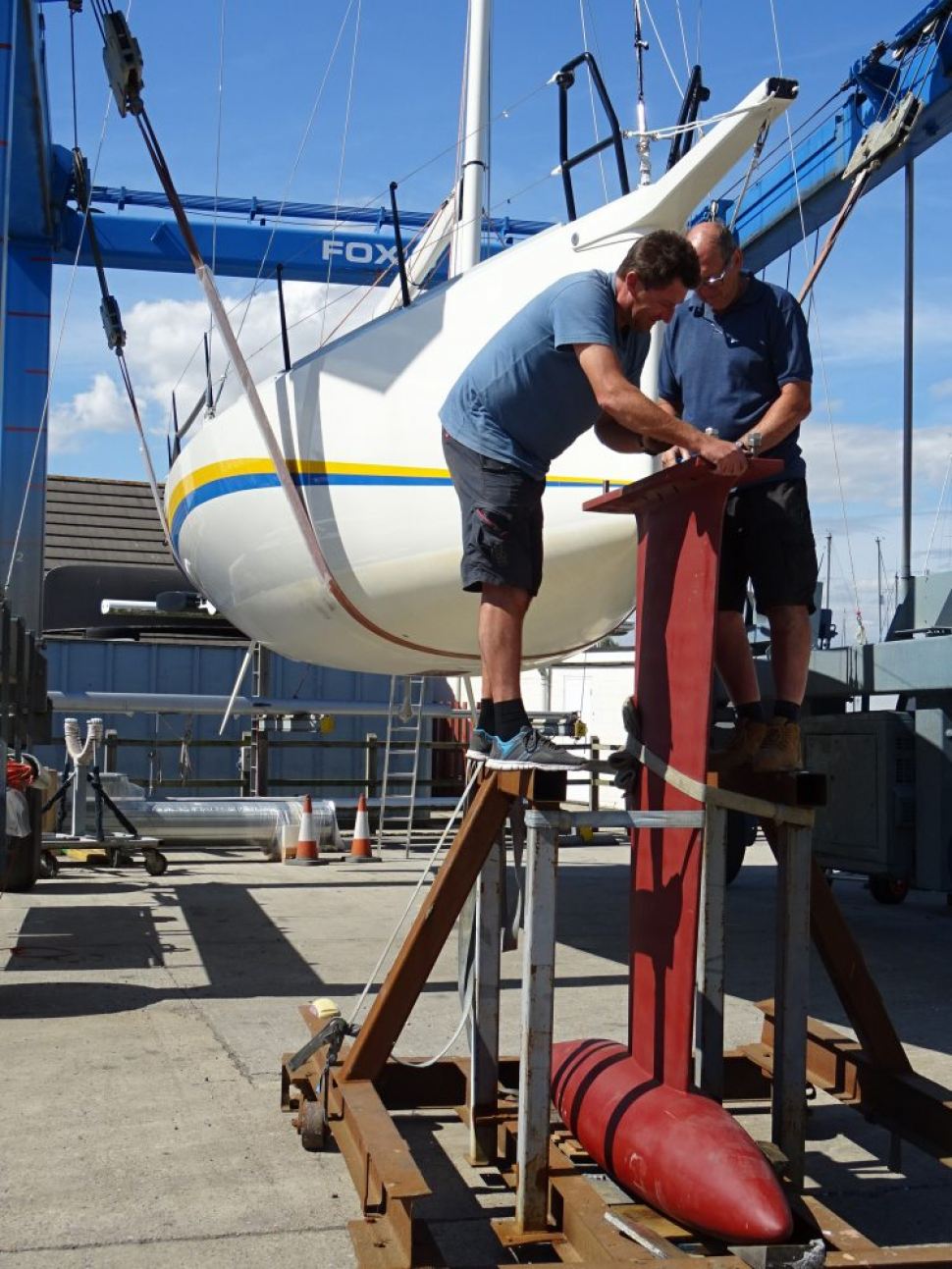 New keel for Oystercatcher XXXI before Ramsgate Week success