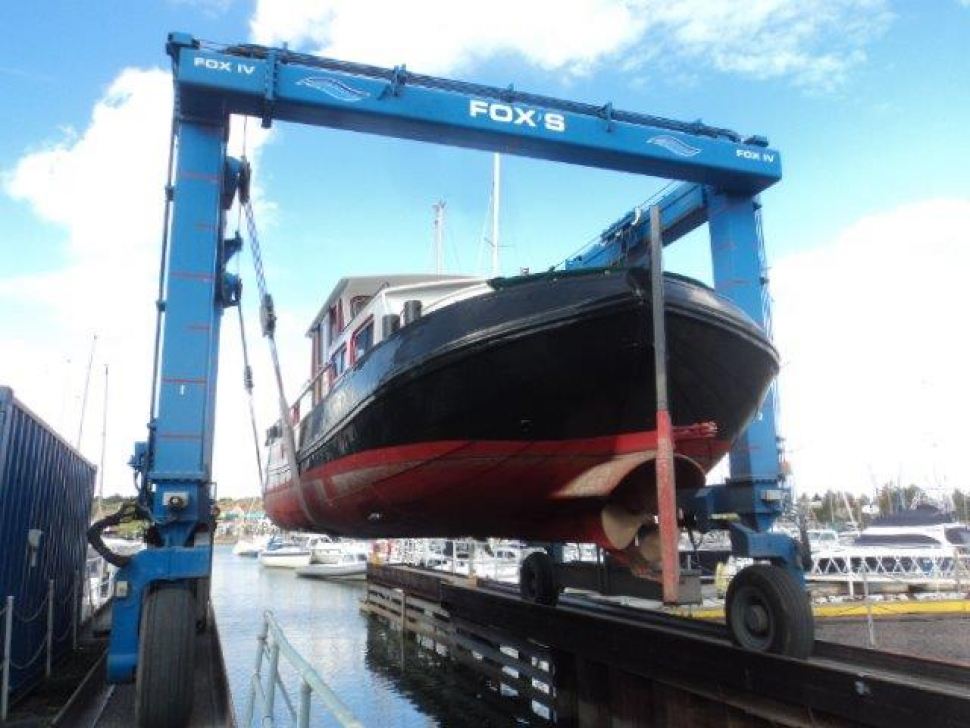 Historic Dutch barge launched at Fox’s