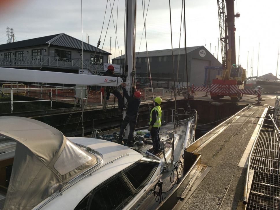 Fox’s Riggers replace ‘Big Rig’ on Oyster 665