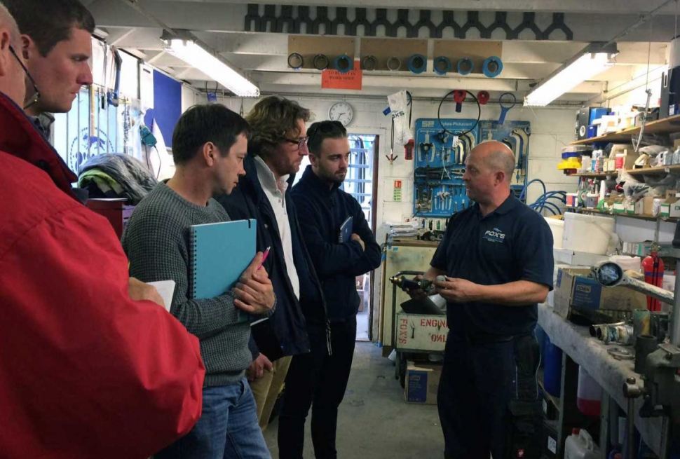 Fox’s welcomes delegates on the Yacht and Small Craft Survey Course