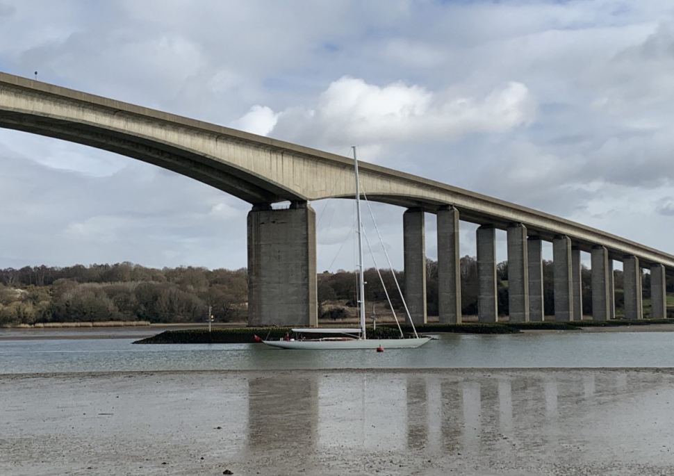 New Spirit 111 Superyacht departs Ipswich on her maiden voyage