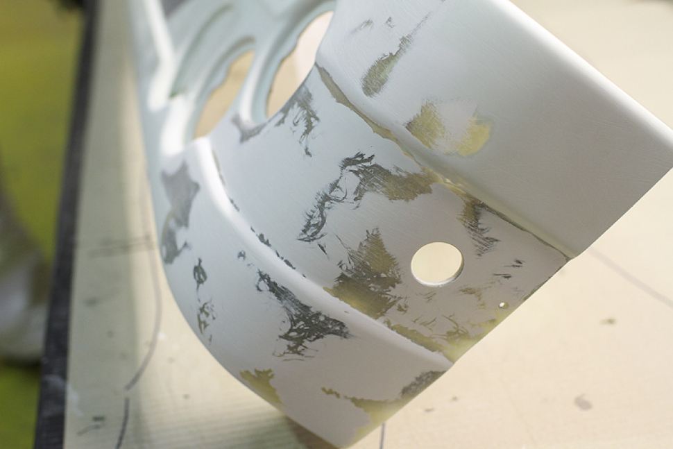 If it’s fibreglass we can fix it here at Fox’s Marina