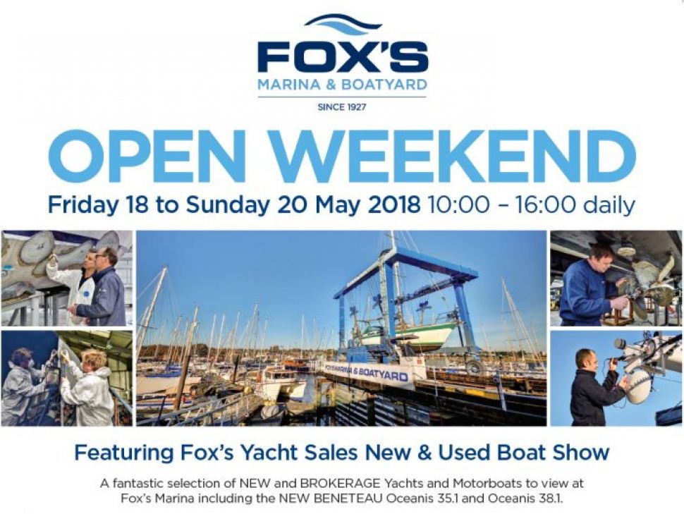 Fox’s Open Weekend and New & Used Boat Show