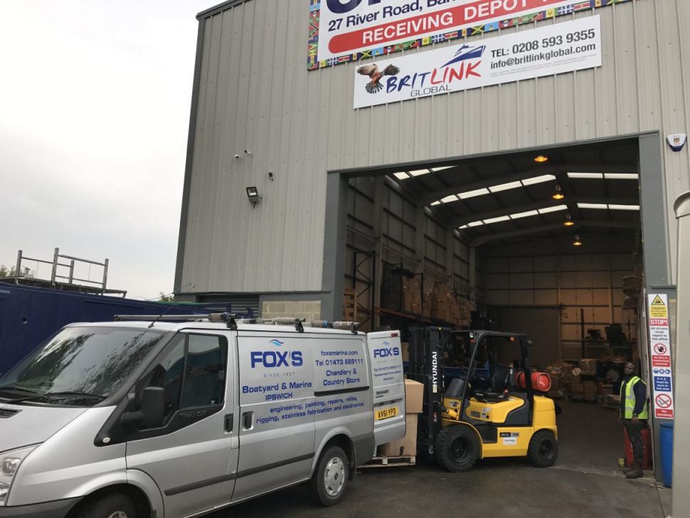 Helping aid to reach the British Virgin Islands