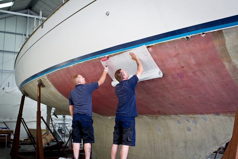 Ocean Joy’s osmosis work begins in earnest