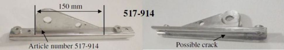 Important information concerning forestay fitting 517-914