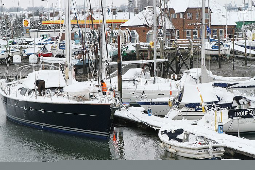 Snowy times down on the East Coast