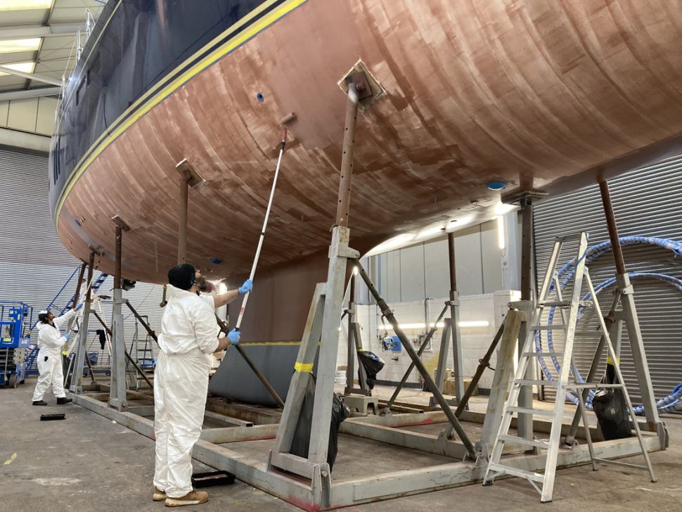 Oyster 885 Coppercoating