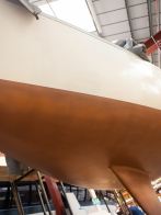 Sonar bottom AFTER Coppercoat treatment