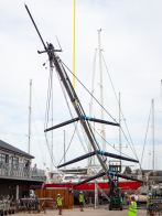 Hall Spars rig for Oyster 885