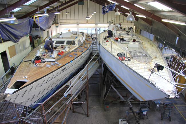 smallest repair or modification to the largest and most complex refit
