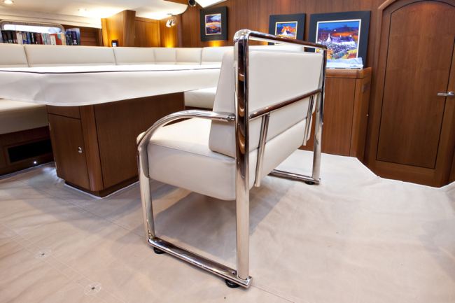 stainless steel, aluminium, bronze or titanium, GRP, carbon composites and timber