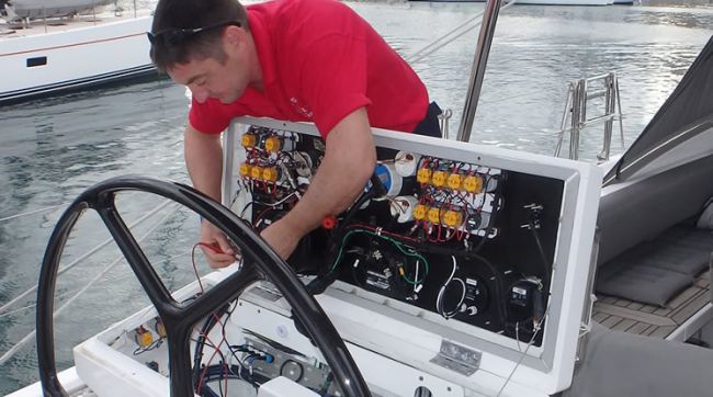 Fox’s Yacht Service provides a complete after sales support service