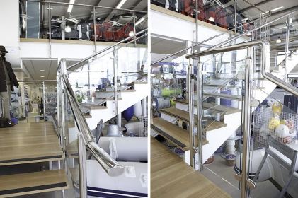 Fox’s Stainless not just marine fabrication. We also specialise in architectural fabrication