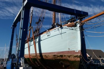 Willow of Harty – Classic Trawler Yacht arrives at Fox’s