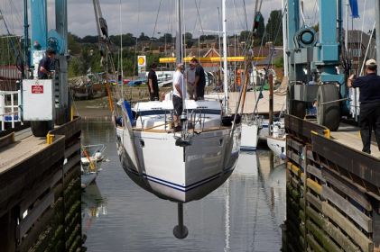 Gunfleet 43 inaugural launch at Fox’s Marina