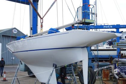 6-Metre Scallywag on her way to San Francisco via Fox’s