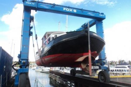 Historic Dutch barge launched at Fox’s