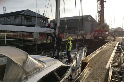 Fox’s Riggers replace ‘Big Rig’ on Oyster 665