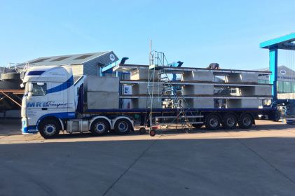 New marina pontoons arrive at Fox’s ready for the new season