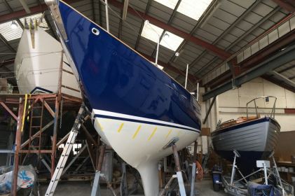 Classic 1970’s Contessa 32 refits at Fox’s