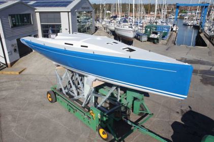 New H39 Cruiser-Racer Fitting Out at Fox’s