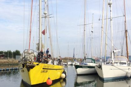 Ocean Youth Trust North’s sail training ketch arrives for refit