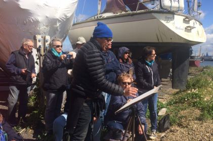 International artist holds painting masterclass at Fox’s Marina