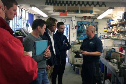 Fox’s welcomes delegates on the Yacht and Small Craft Survey Course