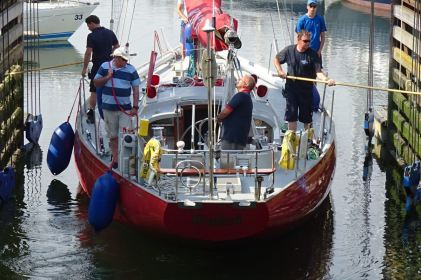 Fox’s assists Services Sail Training Yacht