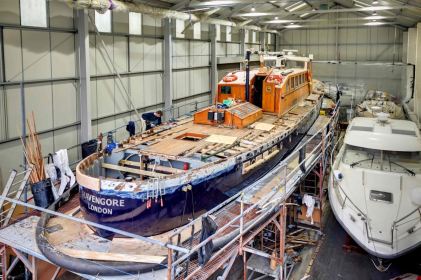 Refit work underway on MV Havengore