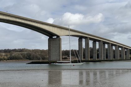 New Spirit 111 Superyacht departs Ipswich on her maiden voyage
