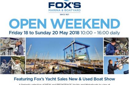 Fox’s Open Weekend and New & Used Boat Show