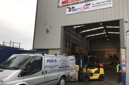 Helping aid to reach the British Virgin Islands