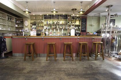 Architectural stainless steel fabrication in Ipswich at Fox’s Marina