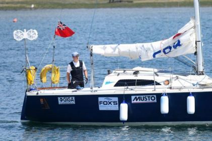Fox’s support youngest person to sail solo around Britain