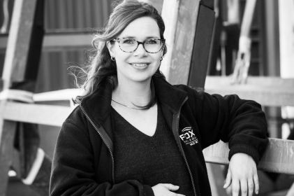 Lucy Peat, Fox's Rigging and Electronics Administrator