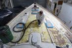 GRP sub deck preparation