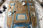 New teak deck panel fitting