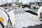 New stainless deck fittings